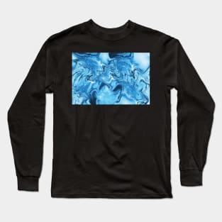 Blue stream Long Sleeve T-Shirt